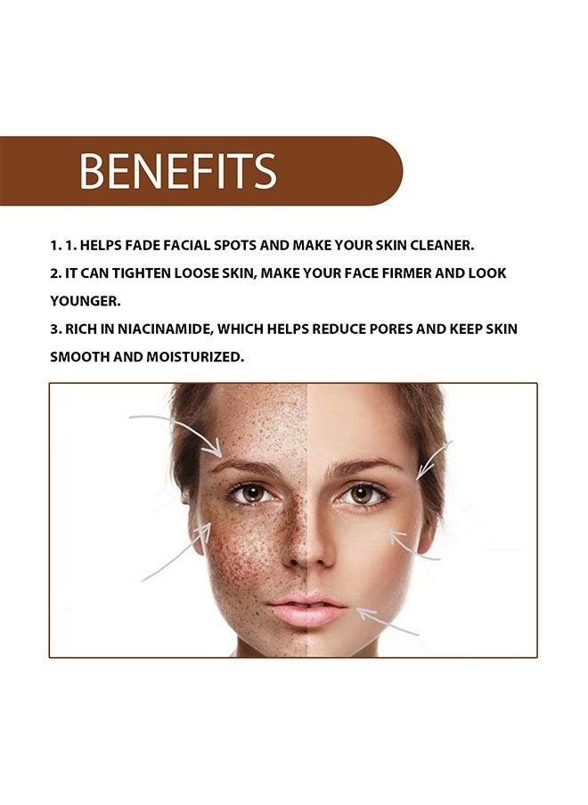 Hoygi - Niacinamide Anti Freckle Serum，Niacinamide Spot Correcting Serum | Hydrating, Skin Brightening, Dark Spot Fading & Skin Rejuvenating Essence 30ml - Image 1