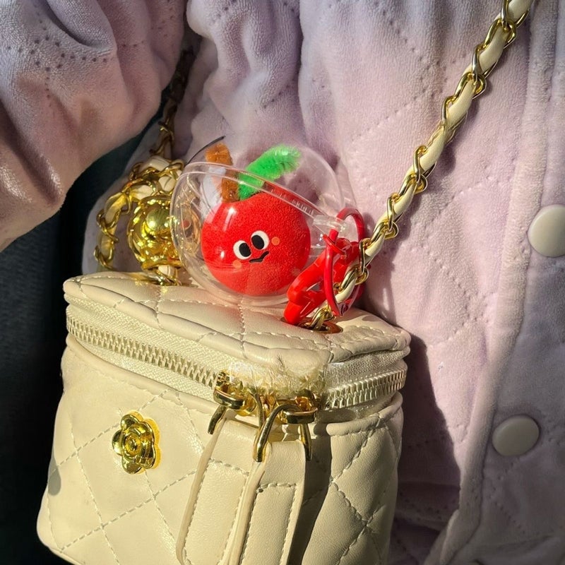 Mayday Cute Apple Keychain Pendant - 2026 Spring  Collection - Image 5