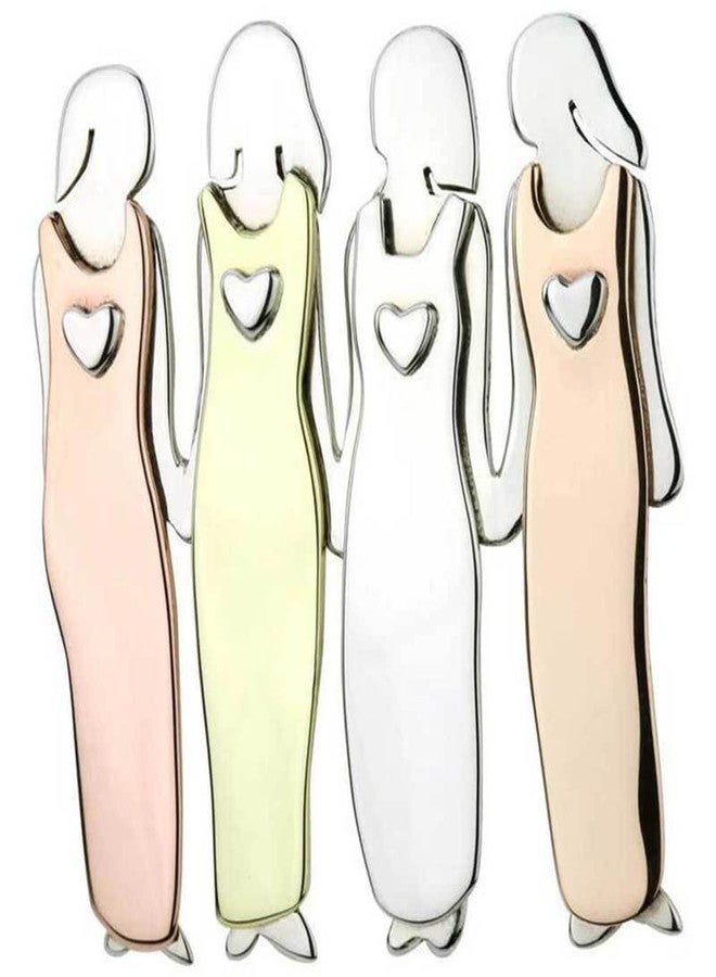 OIDIMS My Beautiful Sisters Brooch Pins for Women Girls Fashion Creative Brooch Lapel Pins Dainty Elegant Dress Accessories Promise Statement Jewelry Atmospheric Boutonniere Corsage for Hat Bag Suit Tie - Image 1