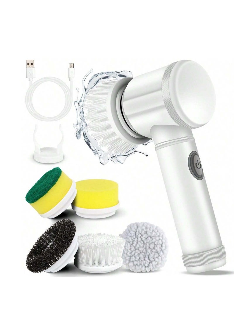 general Electric cleaning brush kitchen bathroom multi-function cleaner electric shoe shine - Image 1