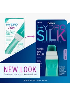Hydro Silk Sugar Wax Roller For Body + Pubic Hair Removal | Roll On Wax Kit, Soft Wax, Hair Removal Wax, Body Wax Kit, Bikini Line Hair Removal