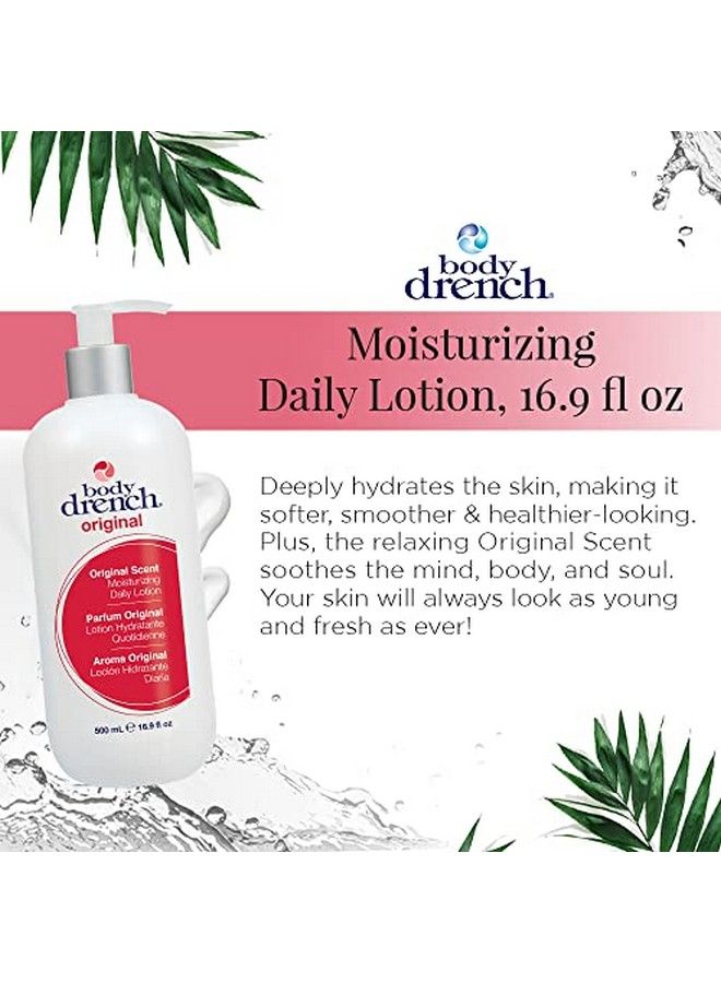 Body Drench Moisturizing Lotion For All Skin Types 16.9Oz - Image 3