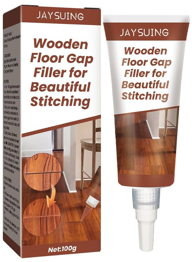 Jaysuing Wood Scratch Repair Kit Wood Filler Repair Kit Wood Filler Paste Furniture Scratch Hole Restorer for Cracks Scratch Table Begonia Wood Ideal for Tables, Cabinets, and More Home Surfaces - Image 1