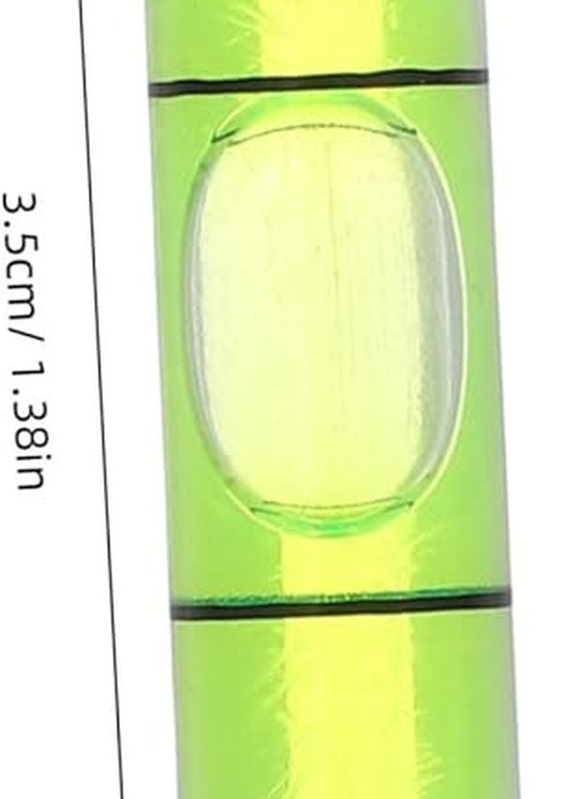 Operitacx 50pcs Mini Bubble Level Cylindrical Spirit Levels 12mm for Construction Alignment - Image 3