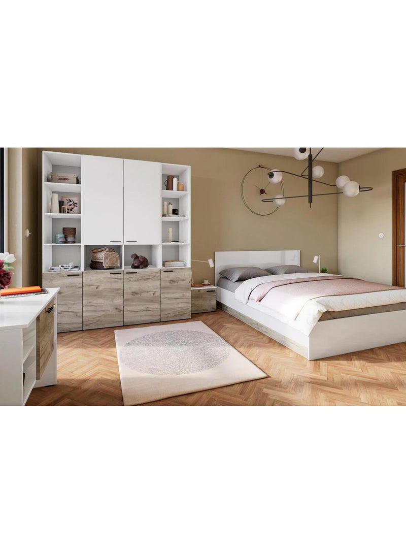 Malazhouse Modern Bedroom Set 5 pieces - MZBDR001 – 160L x 120H x 200W - Image 1