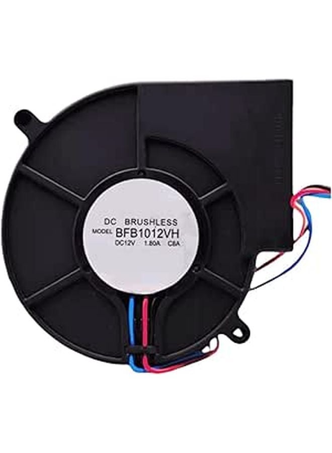 Centrifugal Cooling Fan 12V 1.80A 97x97x33mm High Airflow BFB1012VH - Image 1