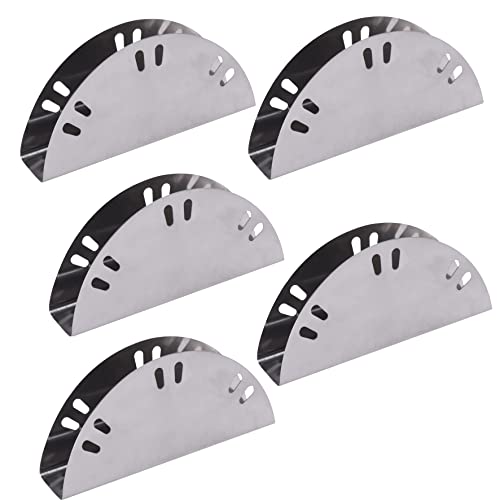 EVK® Stainless Steel Napkin Tissue Paper Holder and Dispenser with Holes for Kitchen, Restaurant, Office, Dining Table, Café, Hotels, Tissue Napkin Stand Holder (1) (5) - Image 1