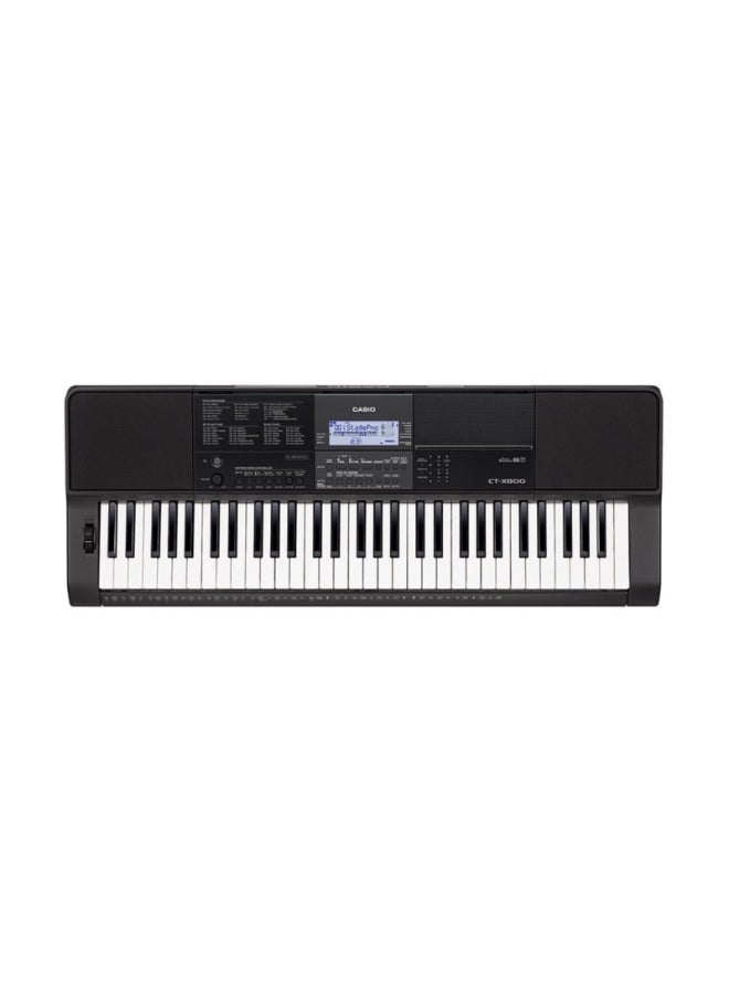 CASIO Casiotone CT‑X800 61‑Key Portable Keyboard – AiX Sound, 600 Tones, USB/MIDI & Battery Power  - Image 1