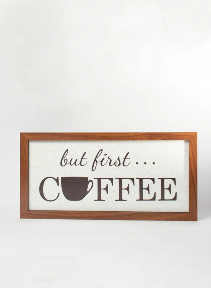 لكن القهوة الأولى 20x30