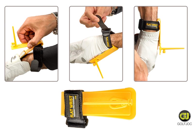 GolfJOC Golf Swing Training Aids - Golf Swing Lag Trainer and Golf Flat Wrist Trainer for Chipping, Slice and Full Swing - Image 5