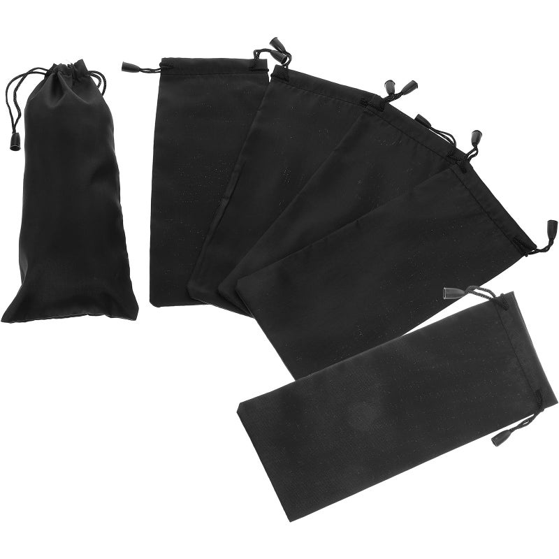 5pcs Aluminum Tent Pegs Bag Portable Camping Nail Pouch Organizer for Hiking Storage - Image 2