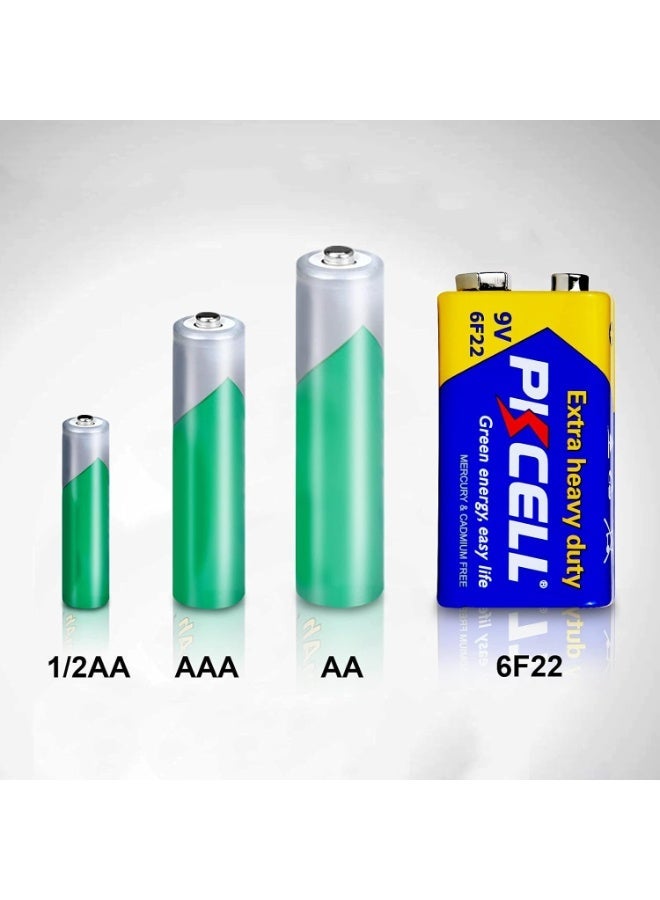 PKCELL 9V Batteries 6F22 High Performance Battery for Smoke Detectors,Remote Control Car,Pack of 8,PKCELL - Image 5