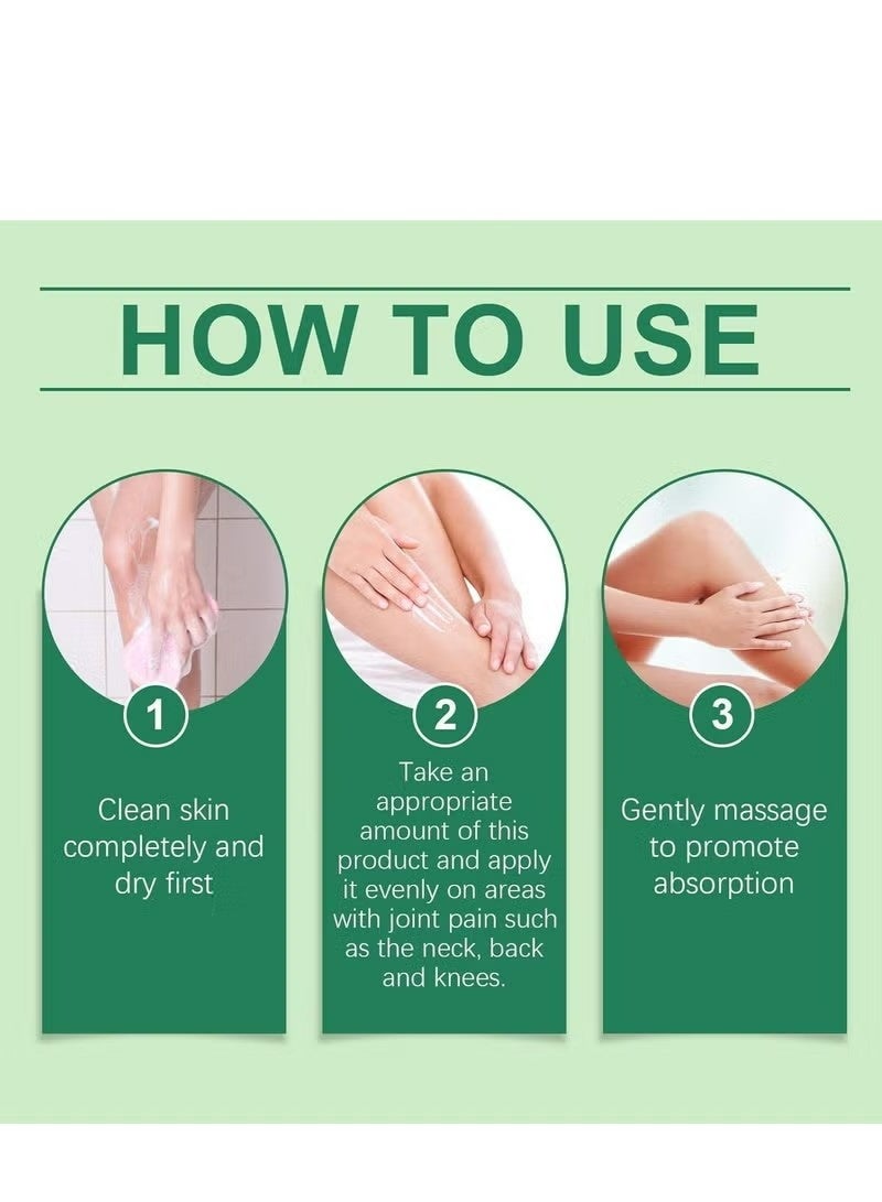 ximonth Miracle Balm，Knee Joint Pain Relief Ointment，Balm Soothing Joint Cream for All External Parts of the Body Such as the Back, Hands, Feet 30g - Image 4