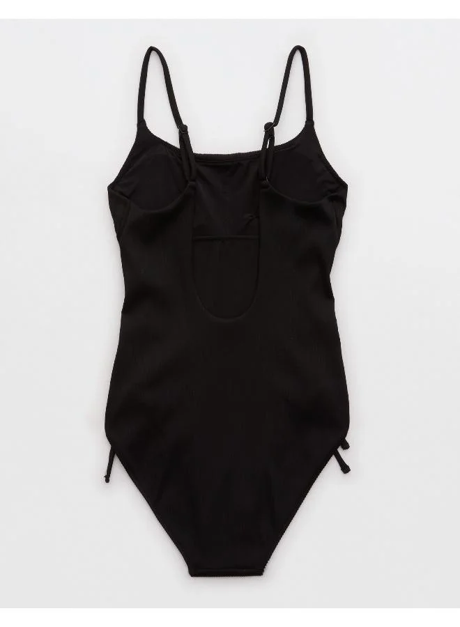 Aerie Aerie Ribbed Scoop One Piece