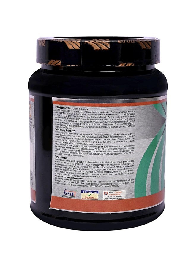 Brio Whey Isolate Protein Powder - Whey Protein - Sugar-free - Gluten-free - 29g Protein per serving - Cookies & Cream (500 grams) - Image 4