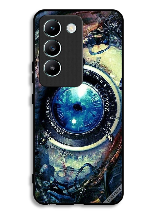 Covernex Vivo Y100 4G Protective Case Cover Scientific Eye - Image 1