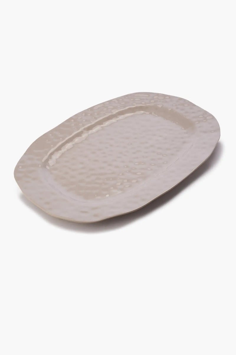 Carina Melamine Oval Serving Platter (49.6cm) - Image 1