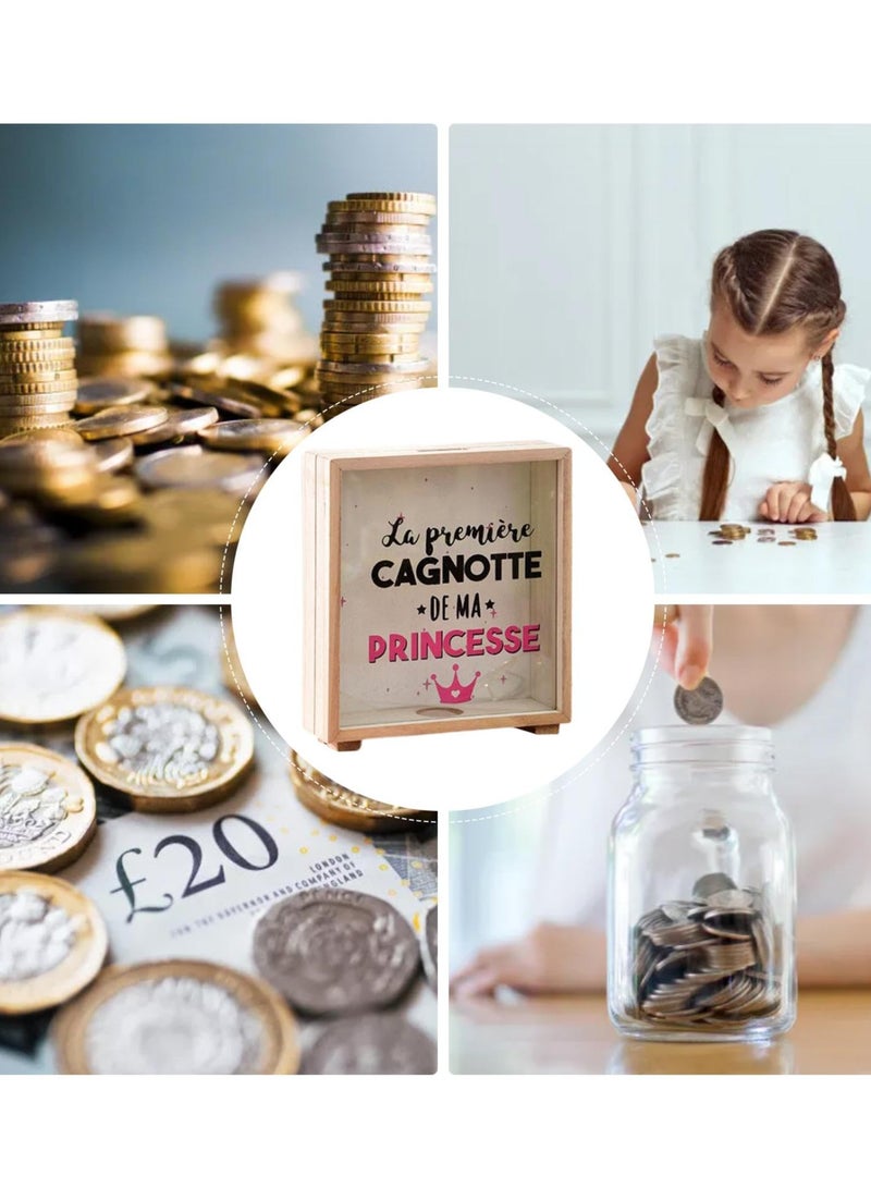 Adventure Archive Box, Wood Shadowbox Frame with Glass Cover, Fund Frame Money Box for Travel Stubs, Concert Tickets, and Memories - Image 4