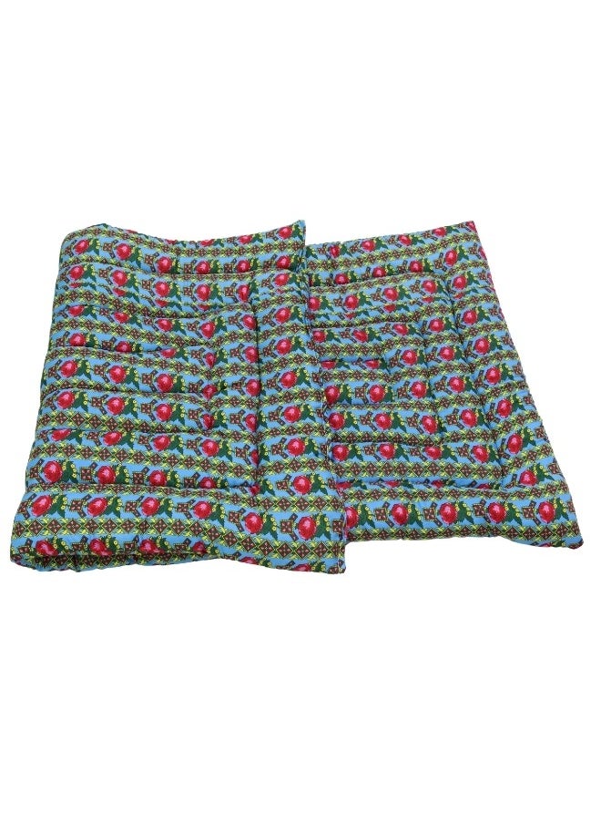 SMART HOME Cotton sleeping blanket for camps and rest houses, soft to the touch, made of high-quality materials, natural cotton blanket for one person, size 190*90*6 cm  - Image 3