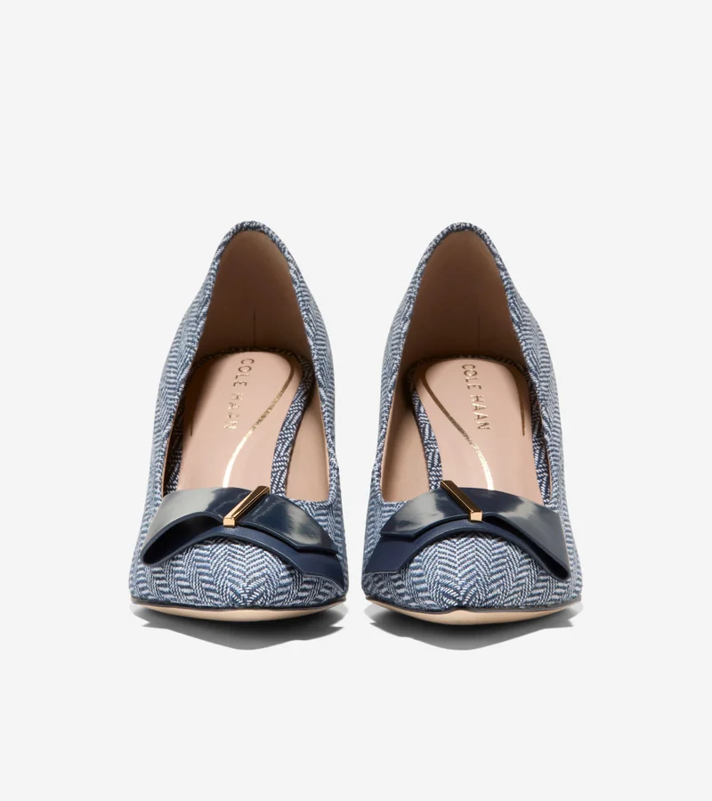 كول هان حذاء بكعب فيليسيا مزين بفيونكة للنساء