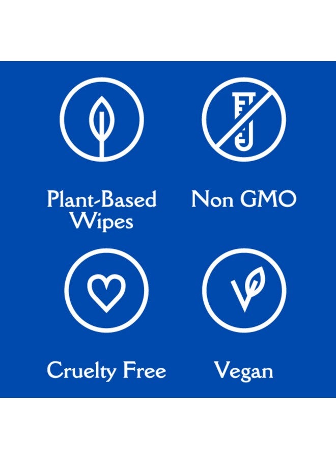 ايرث باث مناديل العناية بالشوفان والصبار - مناديل للكلاب للكفوف والأرداف، أفضل مناديل للحيوانات الأليفة للكلاب والقطط، تساعد في تخفيف الحكة وجفاف الجلد، صُنعت في الولايات المتحدة الأمريكية، خالية من القسوة - فانيليا ولوز، 100 قطعة (عبوة واحدة) - Image 2