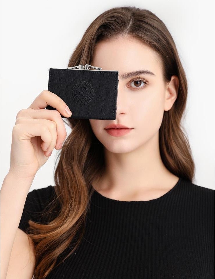 Mini Coin Wallet Women's Bag 3176 Navy Blue