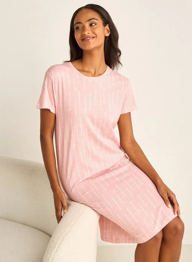 سبلاش فيڤ قميص نوم بطول الركبة