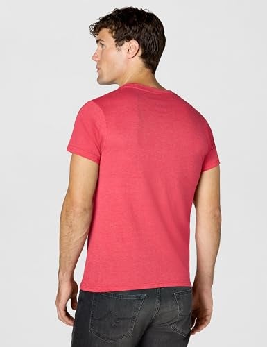 Nintendo Men's Super Pose T-Shirt, Large, Red Heather - Image 3