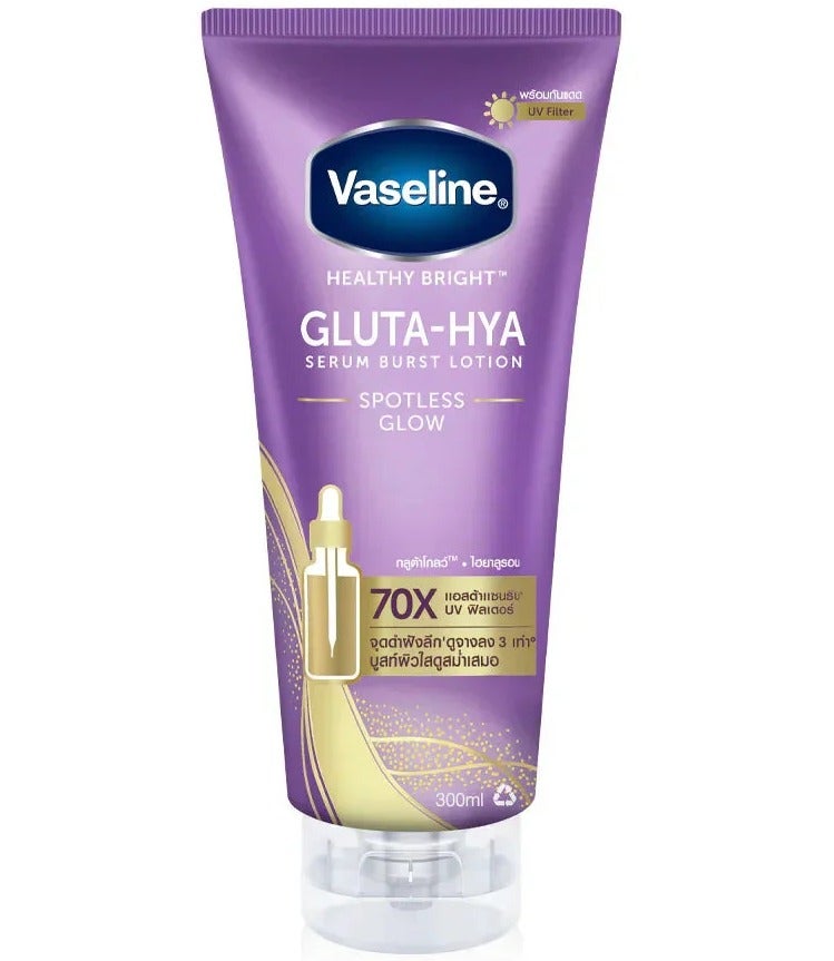 Vaseline Healthy Bright Gluta-Hya Serum Burst Lotion Spotless Glow 300 Ml. - Image 1