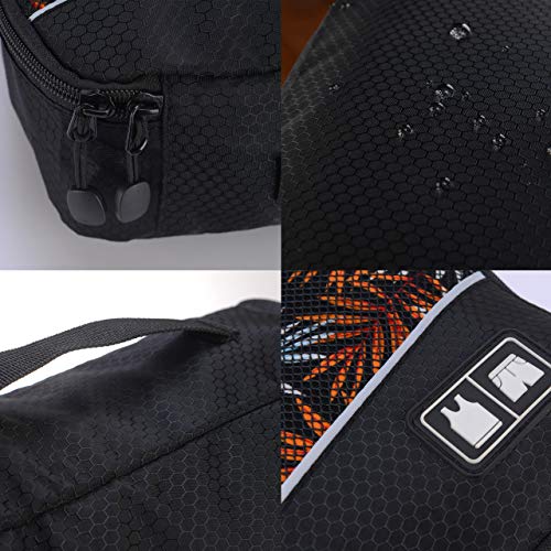 Idesort 8 Set Packing Cubes, Travel Luggage Bags Organizers Mixed Color Set (Black Grey) - Image 4