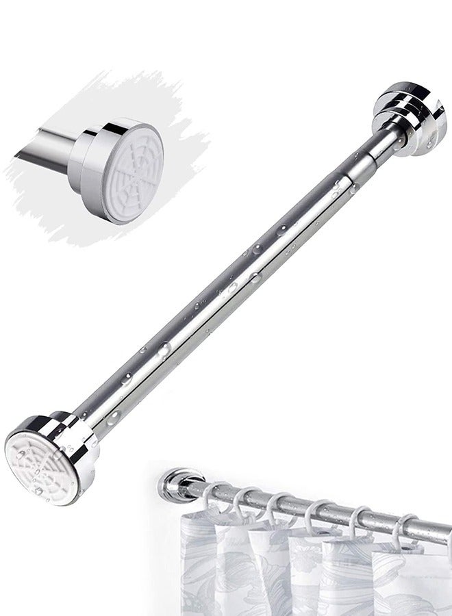 كيلا عمود ستارة دش، زنبرك شد قابل للتعديل من 150 - 280 سم، عمود ستارة دش، عمود ستارة تلسكوبي من الفولاذ المقاوم للصدأ، عمود ستارة قابل للتمديد، عمود قابل للتمديد، بدون حفر - Image 1