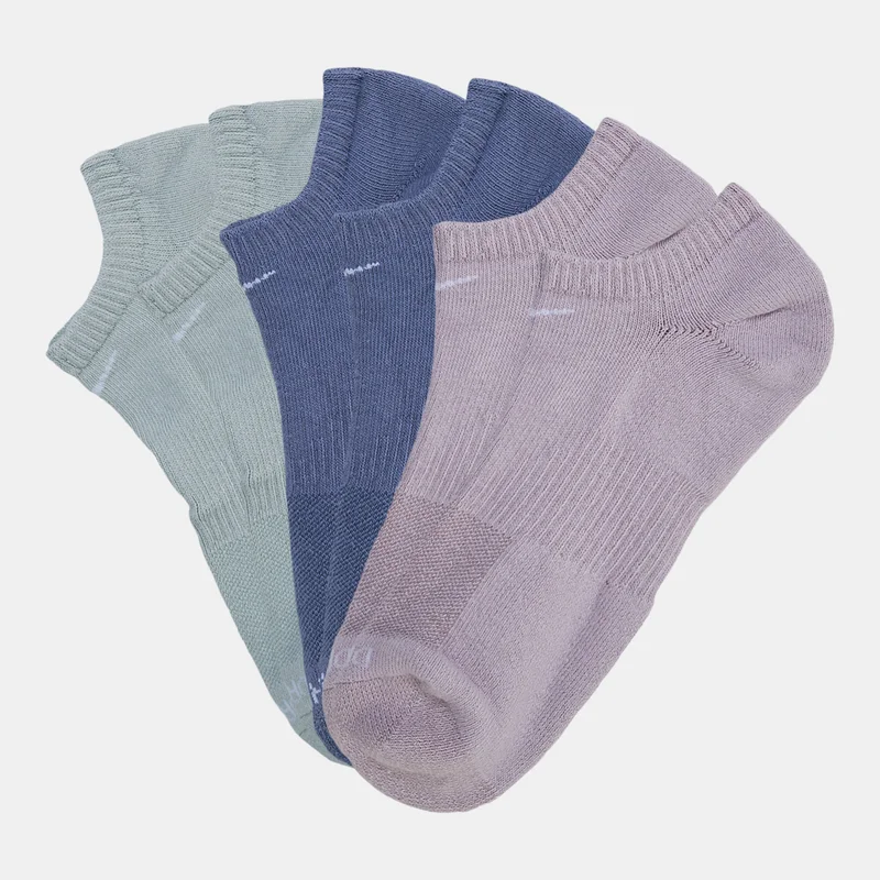 Nike Everyday Plus Cushion Training No-Show Socks (3 Pairs)