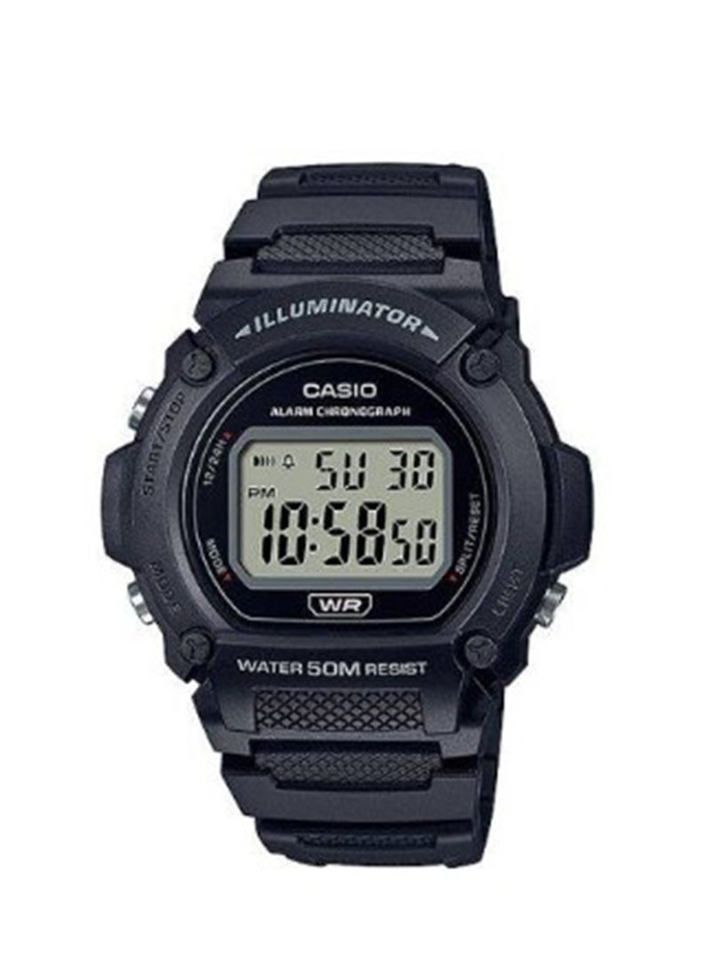 CASIO ساعة يد رقمية للرجال W-219H-1AVDF