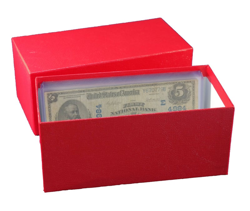 Guardhouse Single Row Red Box for Large Size Currency - Image 2