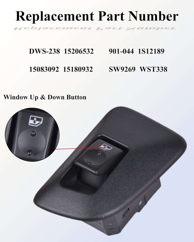 PANNUOSCS Power Window Switch for Chevy and GMC Models - Image 3