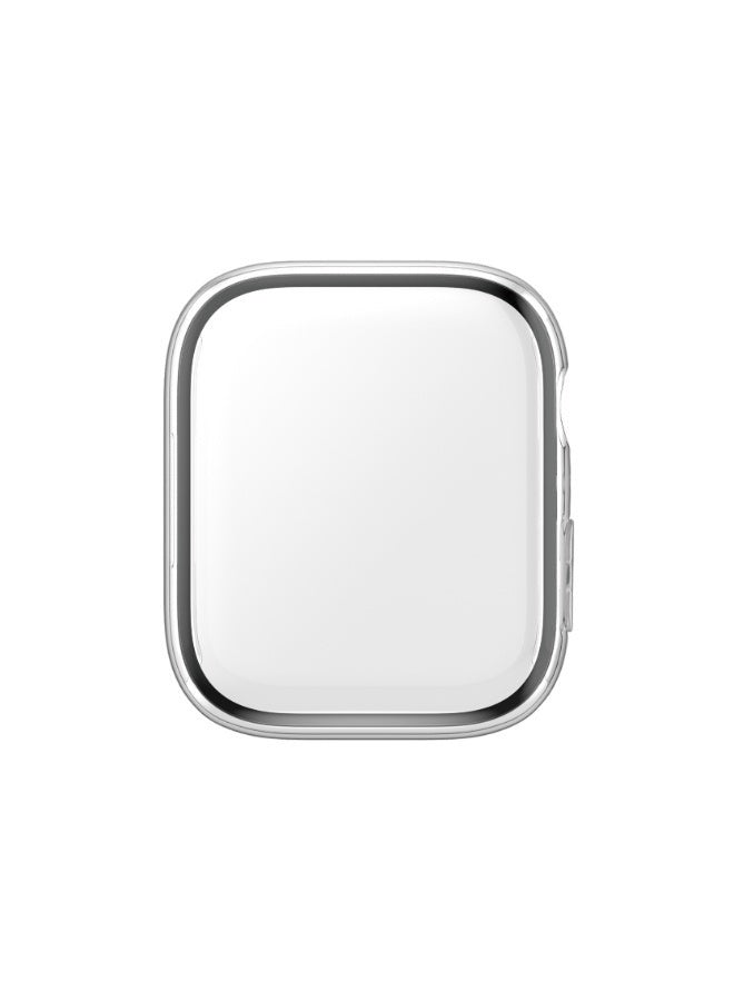 PanzerGlass واقي شاشة كامل الجسم من PanzerGlass مع D3O Apple Watch Series 9 2023 45 مم | تغطية كاملة للشاشة والإطار، تقنية D3O، حماية من السقوط/الصدمات/الخدوش، سهل التركيب - شفاف مع إطار شفاف - Image 4