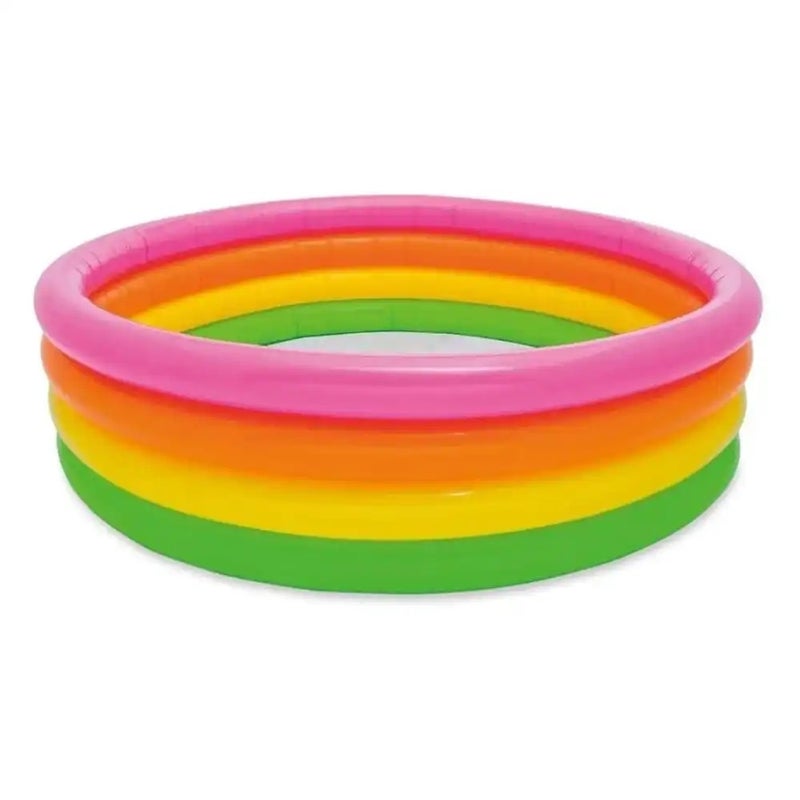 Intex Baby Inflatable Swimming Pool with Size 1.68m X 46cm- Multicolour
