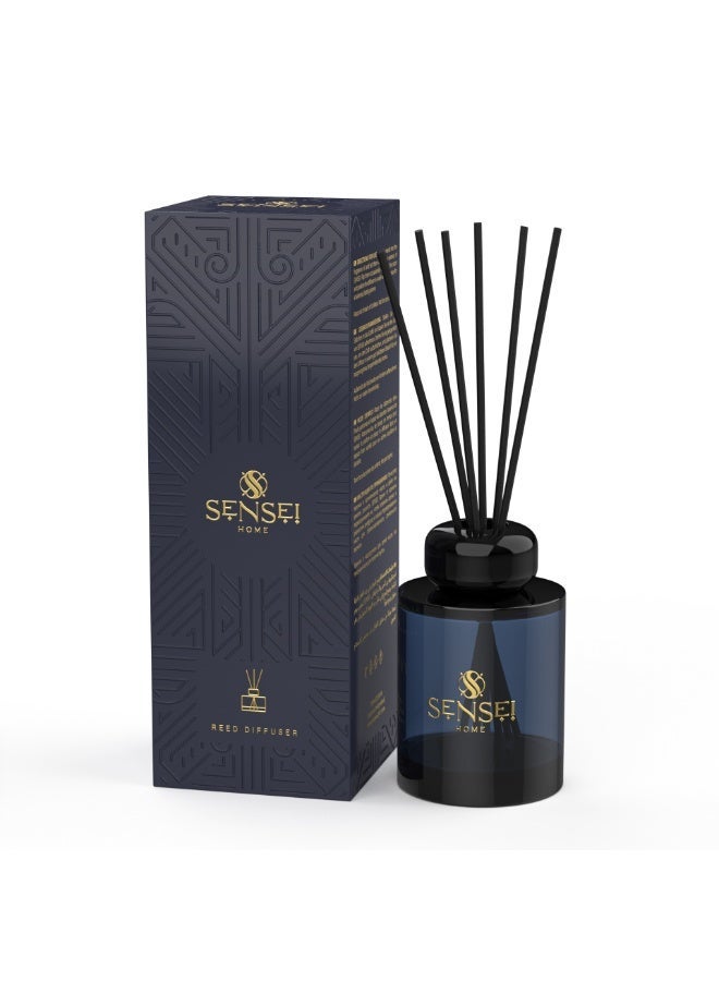 SENSEI Reed Diffuser for Bedrooms, Living Spaces, Hotels and Offices | 150ml Long Lasting Fragrance | Sweet Spiced Woody Scent - Image 1