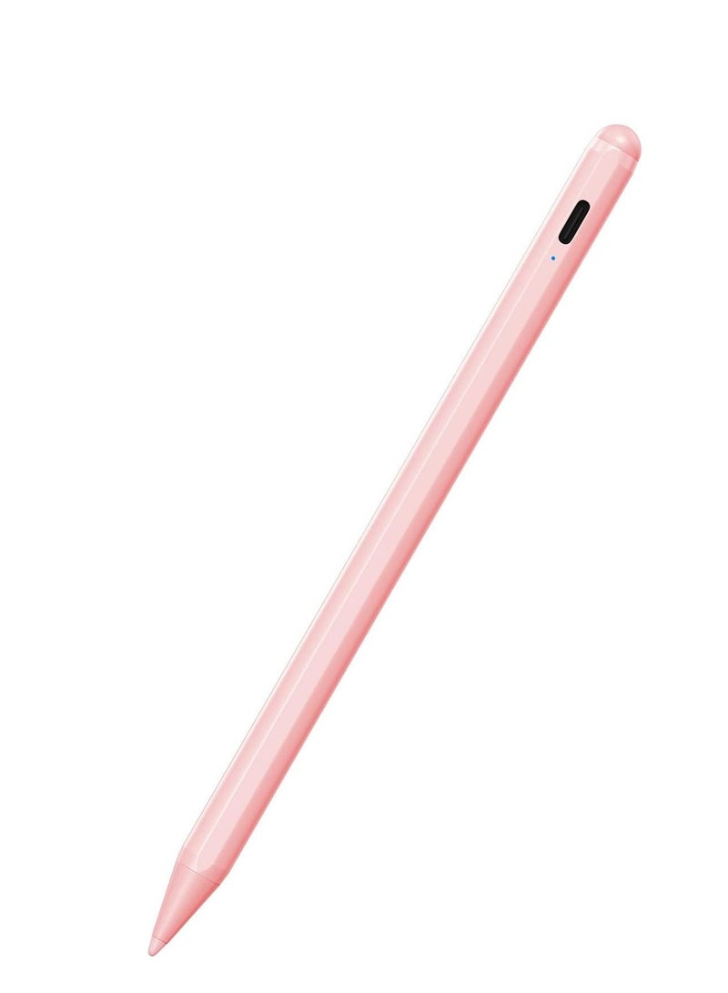 Cool Baby COOLBABY Wireless Charging Stylus iPad Pencil Ultra High Precision And Sensitivity Palm Rejection Power Display Tilt Sensitivity Magnetic Adsorption For iPad 2018 And beyond - Pink - Image 1