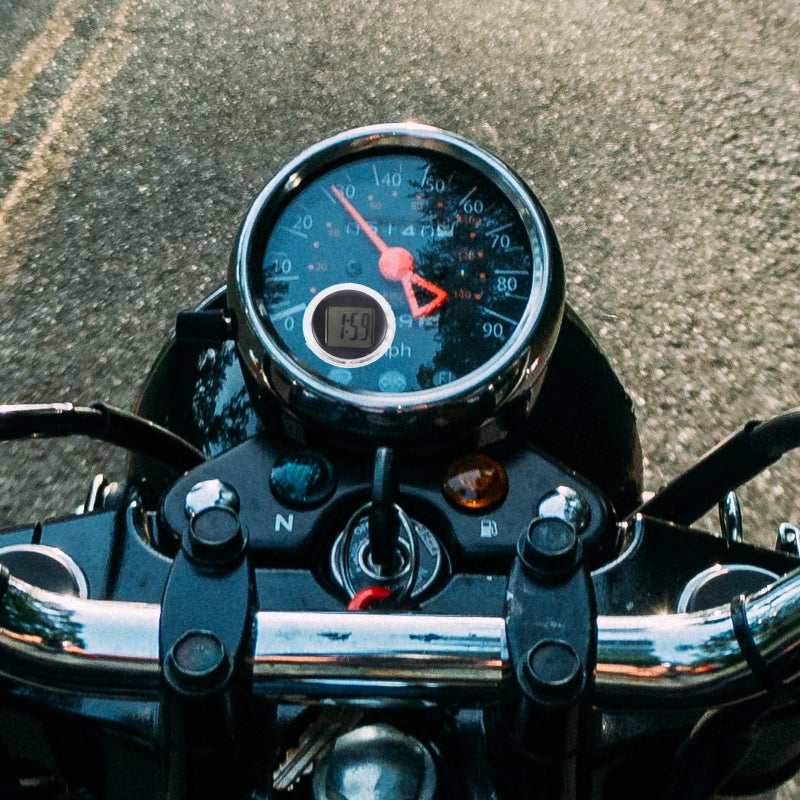 3pcs Mini Motorcycle Clocks Stick- Digital Clock for Motorcycle Car - Image 2