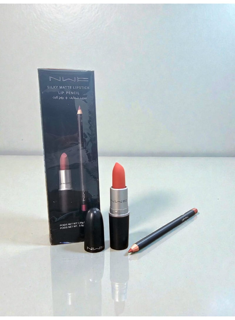 NWK Lipstick Set + NWK Pencil  Shade 5 - Image 1