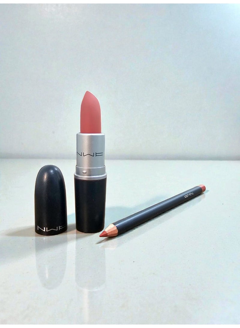 NWK Lipstick Set + NWK Pencil  Shade 5 - Image 2