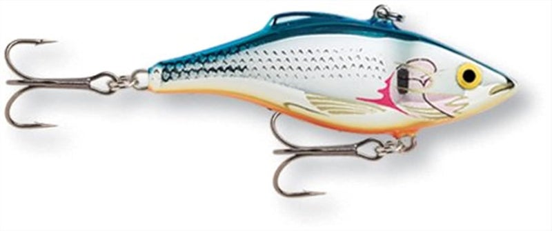 Rapala Rattlin 05 Fishing Lure - Silver Blue, Size 2