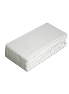 Cannon Cannon Fitted Sheet Single 1Pc Plain White C  - Image 2