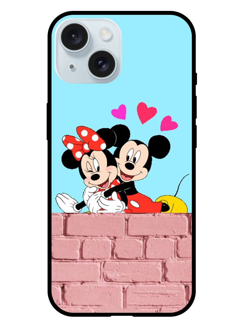 Theodor Protective Case Anti Scratch Shock Proof Bumper Cover For iPhone 15 Mickey - Image 1