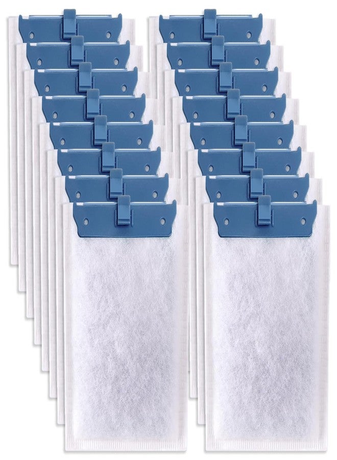 Pryitier 16 Pack Filter Cartridge Compatible with Whisper Bio-Bag Filters 10i/IQ10/PF10, Medium Replacement Filter Cartridges for Aquariums Compatible with ReptoFilte 20 gallons (90 GPH) - Image 1