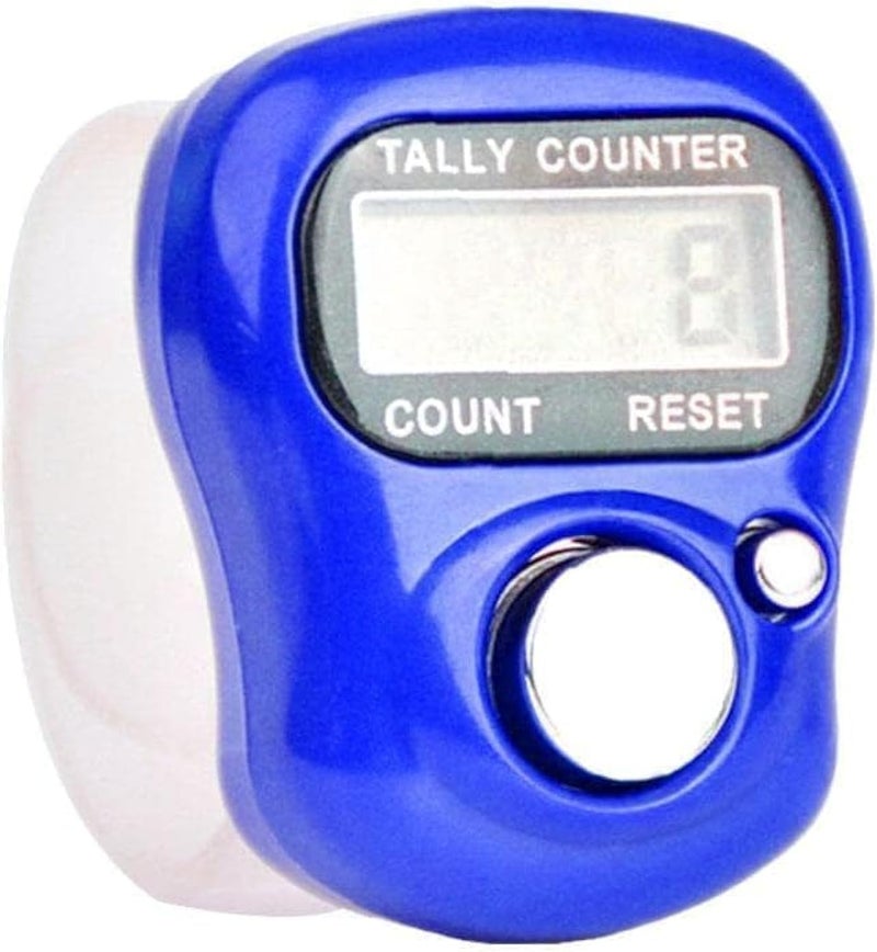Tusmad Manual Hand Finger Counting Machine Digital Head Electronic Tally Counter for Cricket Umpire and Various Counting Purpose Tally Counter Finger Ring.clicker jap Counter Pack 1 - Image 1