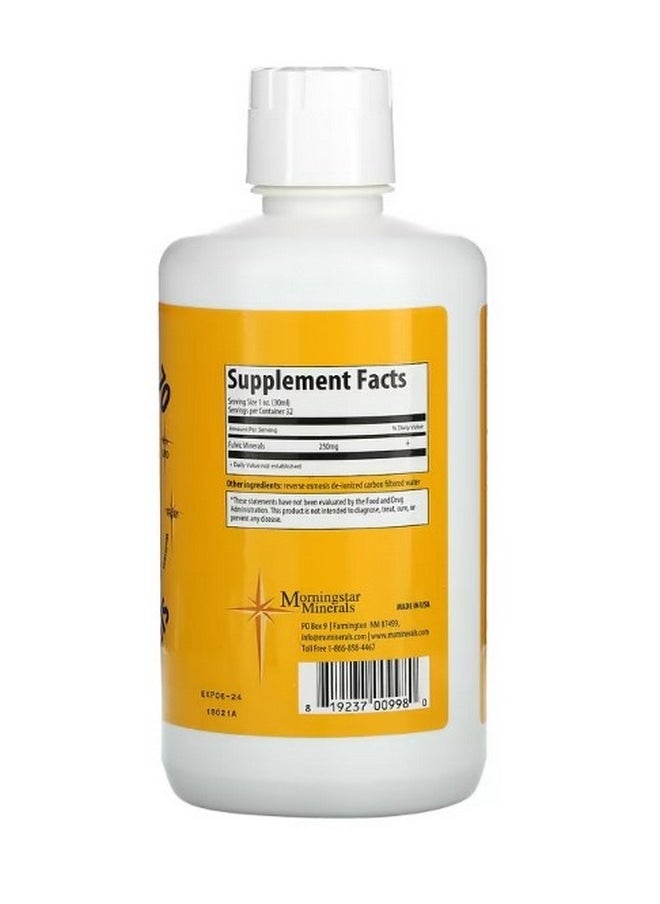 Morningstar Minerals Energy Boost 70 Fulvic Minerals 32 oz 946 ml  - Image 2