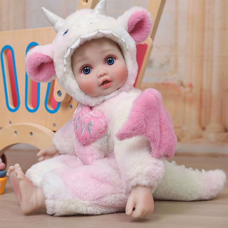 Cloveray Baby Dolls 18inch Large Realistic Cute Soft Body Baby Doll Real Life Baby Dolls with Accessories for 3 Year Old Girls Gifts Pretend Play Collection Love Slogan Design - Image 3