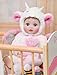 Cloveray Baby Dolls 18inch Large Realistic Cute Soft Body Baby Doll Real Life Baby Dolls with Accessories for 3 Year Old Girls Gifts Pretend Play Collection Love Slogan Design - Image 4